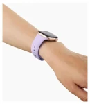 IDeal Watch Band 38/40/41/42 S/M Lavender Milk / Silikonový řemínek / pro Apple Watch / 20 mm (IDSWB-3842-SM-609)