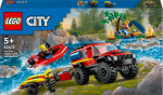 LEGO® City 60412 Hasičský vůz 4x4 záchranný člun