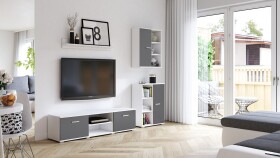 FRONTI Obývací sestava FIGO B - Grafit mat