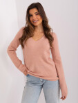 Sweter model 19005850 jasny różowy - FPrice S