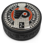 Mustang Puk Philadelphia Flyers NHL Stanley Cup Dynasty Puck Design Trimflexx
