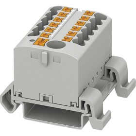 Phoenix Contact 3273220 blok rozvaděče 40.6 mm pružinová svorka šedá 8 ks