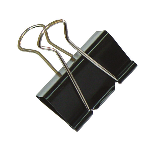 Office Products kancelářský klip, 41 mm, černý