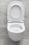 GSI - PURA závěsná WC mísa, Swirlflush, 36x55cm, bílá dual-mat 881509