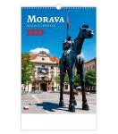 Nástěnný kalendář 2025 Morava