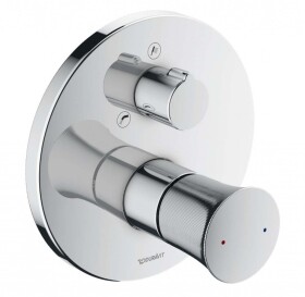 DURAVIT - White Tulip Baterie pod omítku, pro 2 spotřebiče, chrom WT5210012010