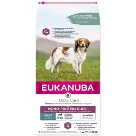 Eukanuba Daily Care Adult Mono Protein Duck 12kg / granule pro psy (1743-370134)