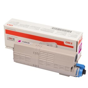 Toner OKI 46490606, purpurový, 6000 stran - originální toner