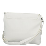 Stylová dámská koženková crossbody kabelka Mirabella, bílá