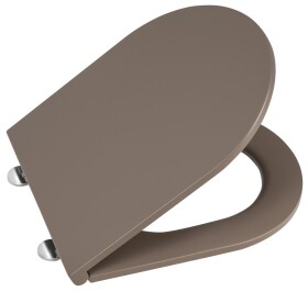 ISVEA - INFINITY WC sedátko, SLIM, Soft Close, Easy Take, taupe 40KF0531I