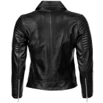 Dámská Kožená Bunda Křivák E-Style Valenza Brixton Černá Velikost: 7XL