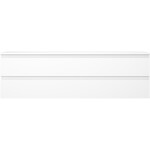 MEXEN/S - Orio koupelnová skříňka pod umyvadlo 160 cm s deskou, 2 zásuvky, bílá mat 91A10-16047-2-BFFC01