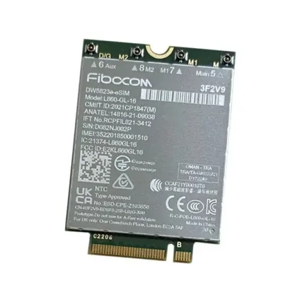 DELL DW5823E Wireless Mobile Modem 4G / 150Mbps / PCI-Express 2.0 (555-BJPN)
