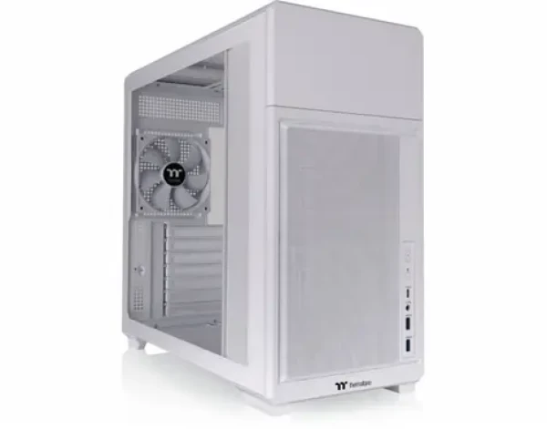 Thermaltake TR300 TG bílá / ATX / 2x USB-A 3.0 / 1x USB-C 3.2 / bez zdroje / průhledná bočnice (CA-11M-00M6WN-00)