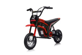 Mamido Dětská elektrická motorka Cross 350W červená