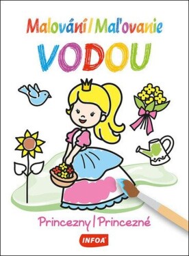 Malování vodou / Maľovanie vodou - Princezny / Princezné