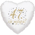 47. narozeniny balónek srdce Balonky.cz 47. narozeniny balónek srdce Balonky.cz