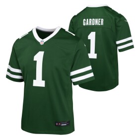 Nike Dětský dres New York Jets NFL Sauce Gardner #1 Game Zelená (YOUTH)