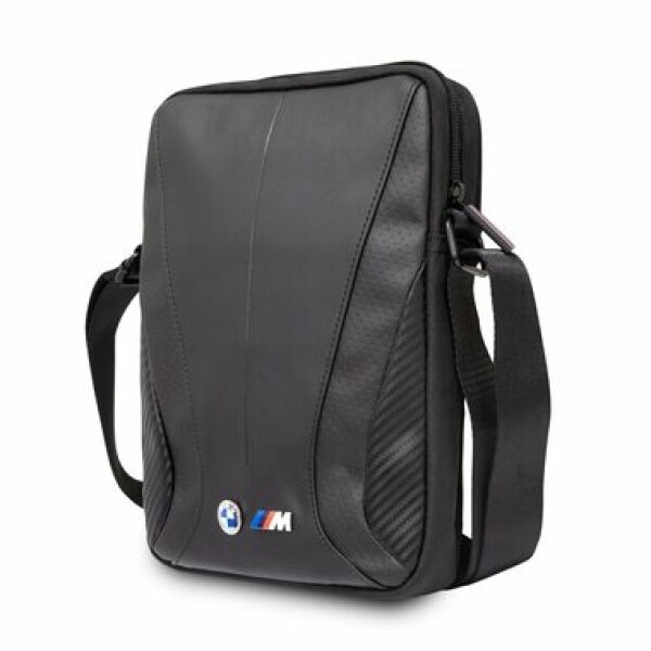 BMW Carbon Leather Tablet Bag 10" černá (3666339046781)