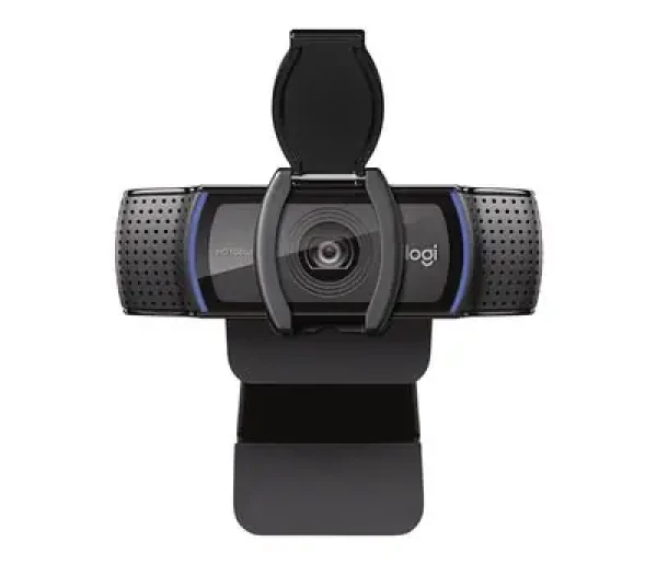 Rozbaleno - Logitech HD Pro Webcam C920s / webkamera / FHD 1080p / USB 2.0 / černá / rozbaleno (960-001252.rozbaleno)