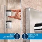 GROHE - Precision Cube Sprchový set s termostatem pod omítku, 31x31 cm, chrom 34879000