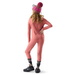 Dětské merino spodky SMARTWOOL Kids' Classic Merino Blend Base Layer Bo, Rosewood velikost: L