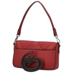 Módní dámská koženková kabelka na rameno Vanya, červená