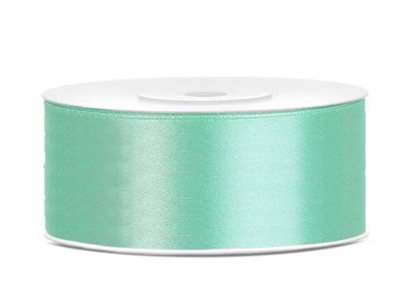 PartyDeco PartyDeco Mátově zelená stuha 25 mm x 25 m (1 ks)
