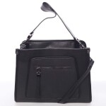 Pevná dámská kabelka Karmen, černá