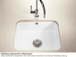 VILLEROY & BOCH - Keramický dřez Cisterna 60C Cream podstavný 550 x 440 bez excentru 670601KR