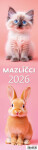 Nástěnný kalendář vázankový/kravata 2026 Helma - Mazlíčci