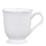 Chic Antique Porcelánový hrníček Provence 250 ml, bílá barva, porcelán
