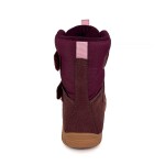 Dívčí zimní barefoot boty s membránou VIKI Bordo Bugga B00212-06 - 27