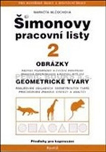 Šimonovy pracovní listy 2 - 5. vydání - Mlčochová Markéta