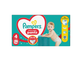Pampers Active Baby Pants, vel. 4, 108 ks