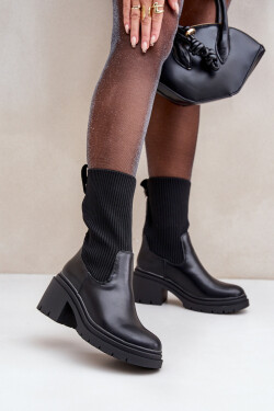 Boty na podpatku model 204702 Step in style 38