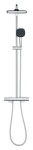GROHE - Vitalio Comfort Sprchový set s termostatem, 25x25 cm, 2 proudy, chrom 26696001