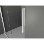 MEXEN/S - Velar sprchový kout, posuvné dveře 120 x 120 cm, grafit, bílá 871-120-120-41-20