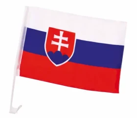 SPORTTEAM Vlajka na auto SR (4891223070927)