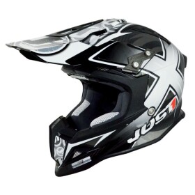 Kšilt Just1 Mister X černo/bílý - uni