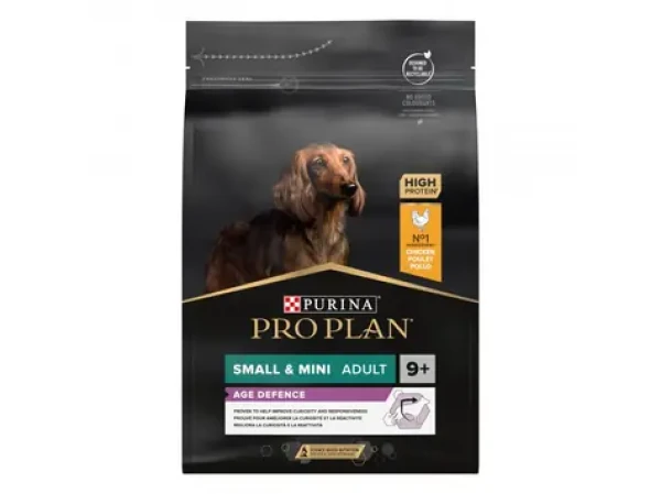 Purina Pro Plan Dog Defence Age 9+ SmallMini kuře 3kg / Krmivo pro starší psy malých a trpasličích plemen (7613035125049)