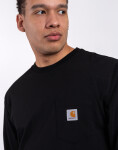 Tričko Carhartt WIP L/S Pocket T-Shirt Black