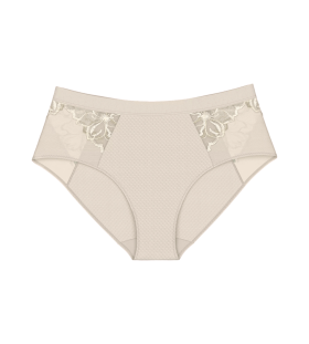 Dámské kalhotky Wild Azalea Florale Maxi - BROWN - sv. béžové 00RB - TRIUMPH BROWN 42