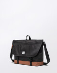 Herschel Supply Cove Messenger Black/Saddle Brown