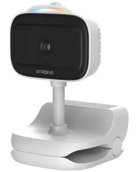 STRONG DOVY bílá / Dětská IP kamera / Li-ion aku / 3 MPx / Wi-Fi 2.4GHz / SD karta / noční vidění / obousměrný zvuk (STRONG DOVY)