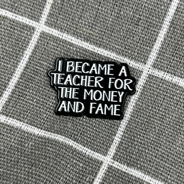 Pinarna.cz I became teacher for the money and fame / Stal(a) jsem se učitelem(/kou) kvůli penězům a slávě