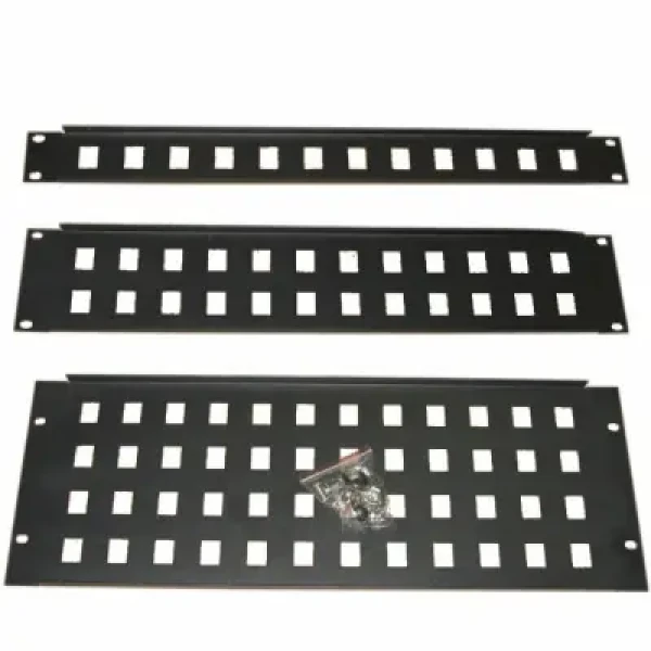 Eurocase GA-28-1U / Patch panel / 12 portů / 1U / 19" (RGA-28-1U)