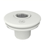 Vagnerpool Tryskový set VA, s mosaznými zástřiky, připojení lepením 50 mm, barva bílá, pro fóliové bazény