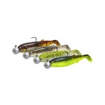 Savage Gear Gumová Nástraha Cannibal Shad Clearwater Mix Set 4ks,Savage Gear Gumová Nástraha Cannibal Shad Clearwater Mix Set 4ks
