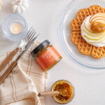 Bella Rose Džem s kořením Pumpkin spice 210 g, oranžová barva, sklo
